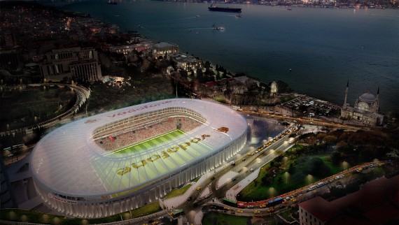 Vodafone Arena, Istanbul, Turecko (© DB Architecture & Consulting)